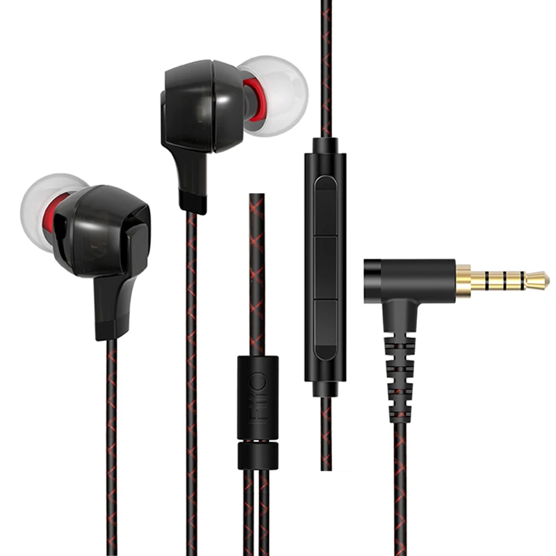 Динамические наушники вкладыши FIIO F1 с микрофоном|earphones with microphone|monitor earphonein-ear monitor |