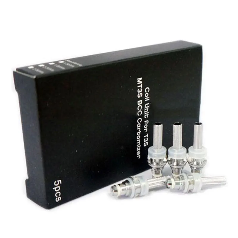 Оригинальный 5 шт. оригинальный Kangertech T3S/MT3S блок катушки для KangerTech T3S EGo/MT3S 3 мл BCC EGo