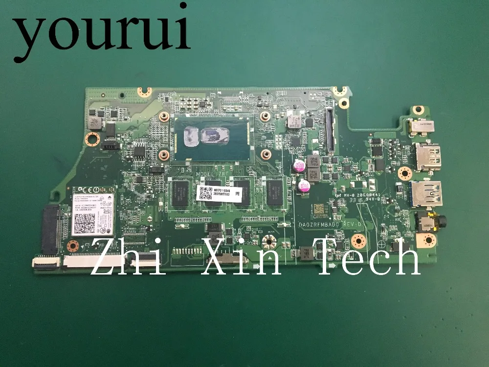 Yourui для Acer хромбук CB5-571 ноутбук Mortherboard DA0ZRFMBAD0 31ZRFMB00N0 100% полностью протестирован |