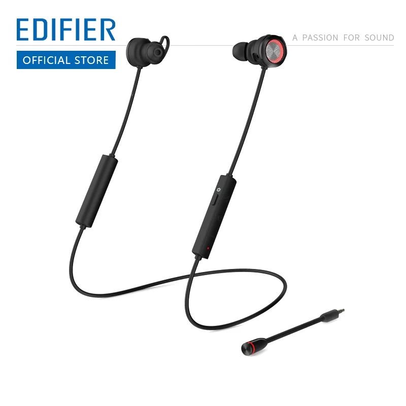 Игровые наушники EDIFIER GM3 Bluetooth 5 0 двойной Динамический драйвер вибрационный