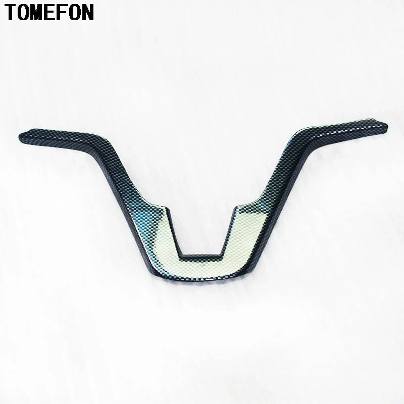 TOMEFON для Honda CRV 2008 2009 2010 интерьер ABS углеродное волокно краска накладка на Руль