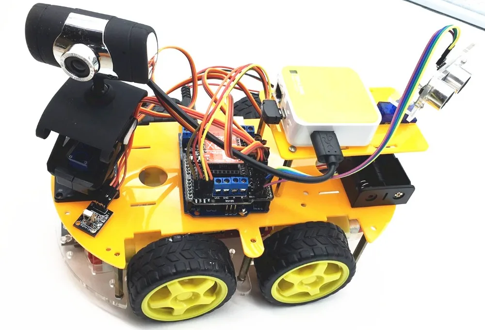 Студенты DIY умный автомобиль программируемый робот arduino комплект Wi Fi