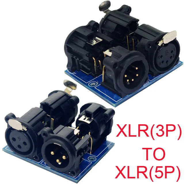 Лучшая цена 1 шт. XLR5-XLR3 подключения к DMX512 Реле Переключатель RGB LED контроллер