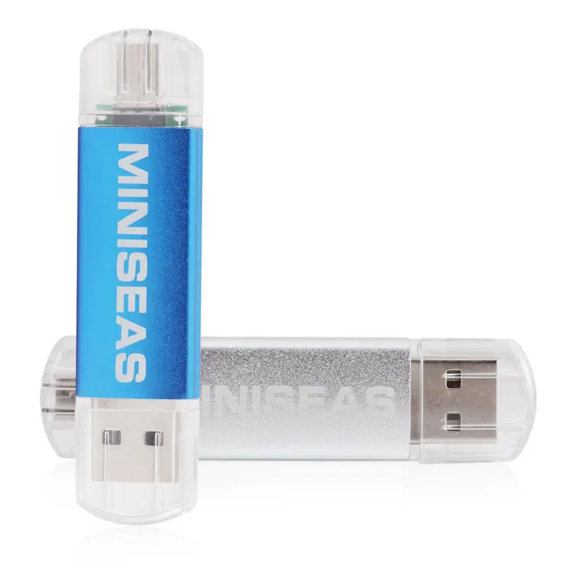 2019Minisea 8 цветов Продвижение OTG телефон USB флэш накопитель универсальный для