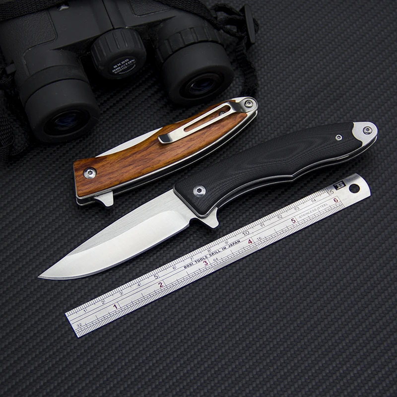 EDC шарикоподшипник складной нож 8Cr18Mov Универсальный Карманный открытый