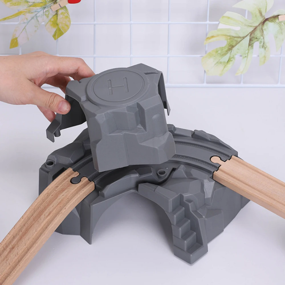 P120 Новое поступление серый расширяемый двухслойный тоннель трек забавная сцена