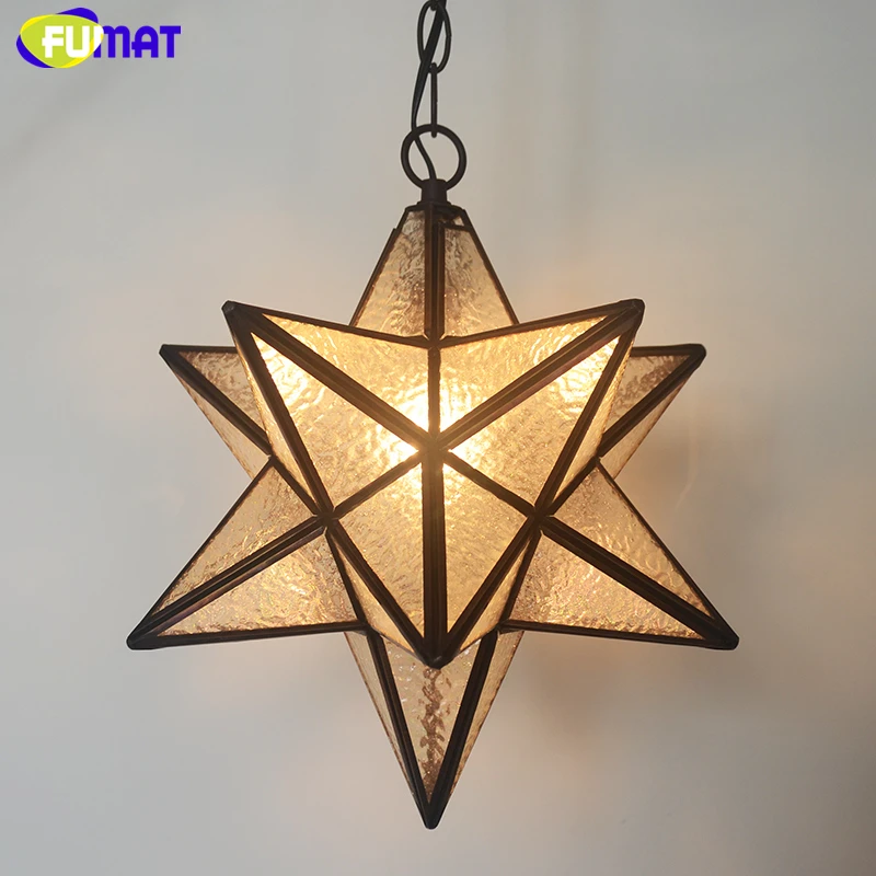 Стеклянный художественный Декор FUMAT подвесной светильник в стиле лофт полиэдр