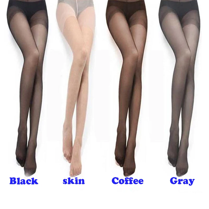 Колготки женские нейлоновые прозрачные черные 4 цвета трикотажные колготки |