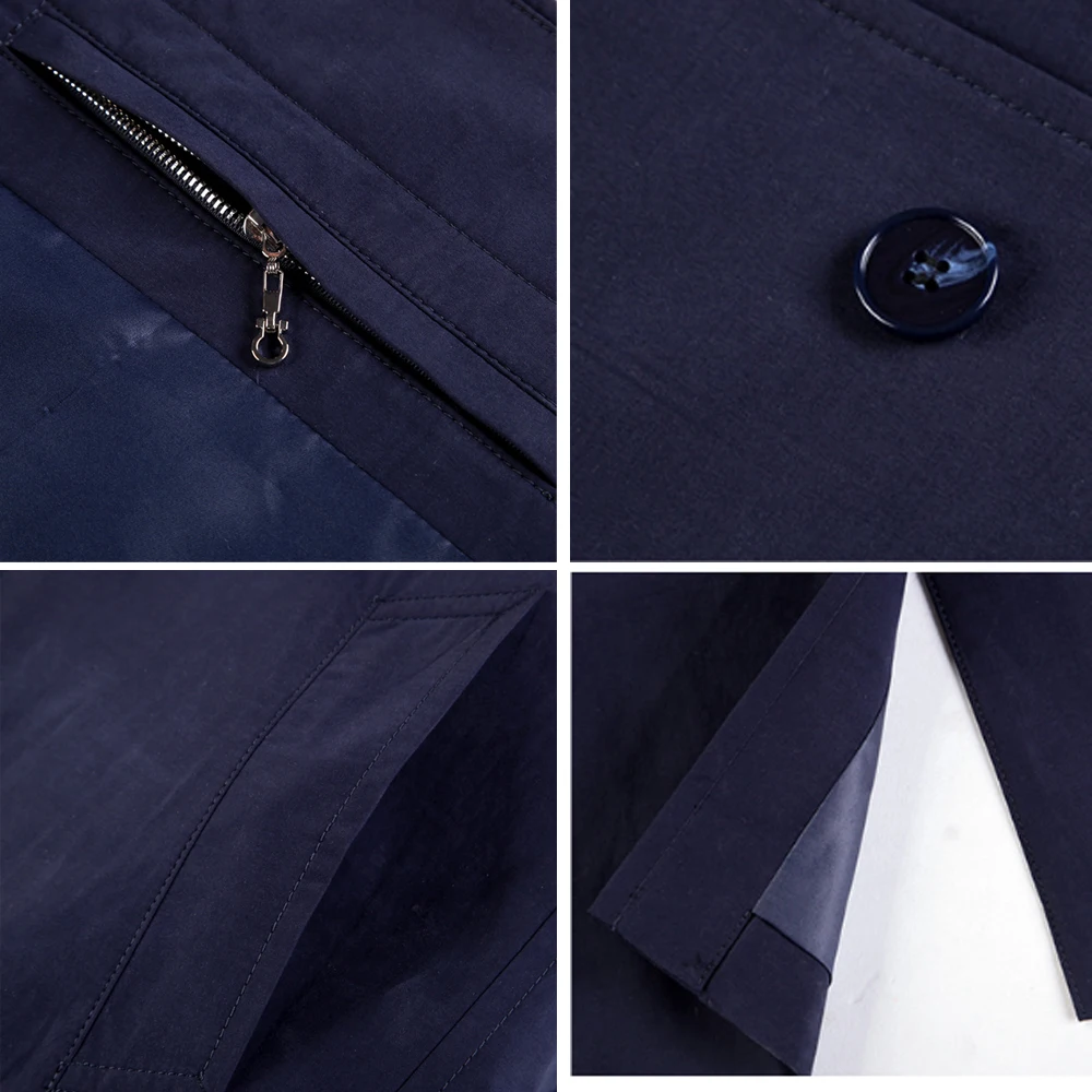 

Holyrising men Trench Coat Breasted jacket Coat Mens Clothing Long Jackets & Coats Style Overcoat M-4XL size #18130