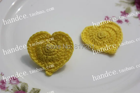 Бесплатная доставка 12 шт./партия Хлопковые вязаные крючком аксессуары для