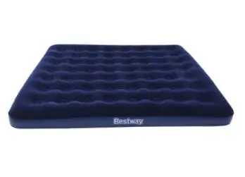 Надувной матрас из флока для 2 человек походная парная кровать путешествий