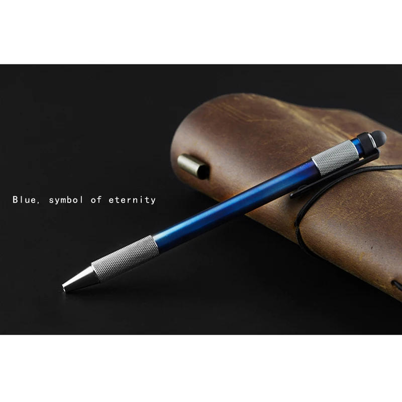 High Quality Simple Luxury Titanium Alloy Defense Pen Tactical Tungsten Broken Window And Touch Screen Head EDC Tools | Спорт и