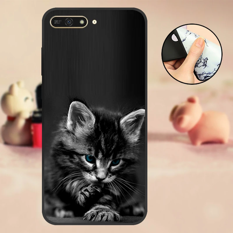LTJMD Силиконовый чехол для телефона huawei Y6 ATU-L21, чехол-бампер для huawei Y6 Prime, силиконовый чехол для huawei Honor 7A Pro Coque - Цвет: LTJMD