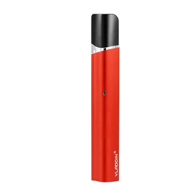 20 шт./лот электронные сигареты Vladdin система Комплект Vape 1,5 мл Pod система 12 Вт 350 мАч картридж с испарителем VS JUSTFOG MINIFIT C601 - Цвет: Красный