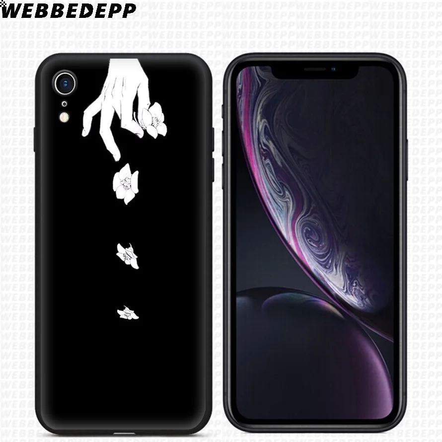 WEBBEDEPP Life красивый мягкий силиконовый чехол для iPhone 11 Pro Xr Xs Max X или 10 8 7 6 6S Plus 5 5S SE Case