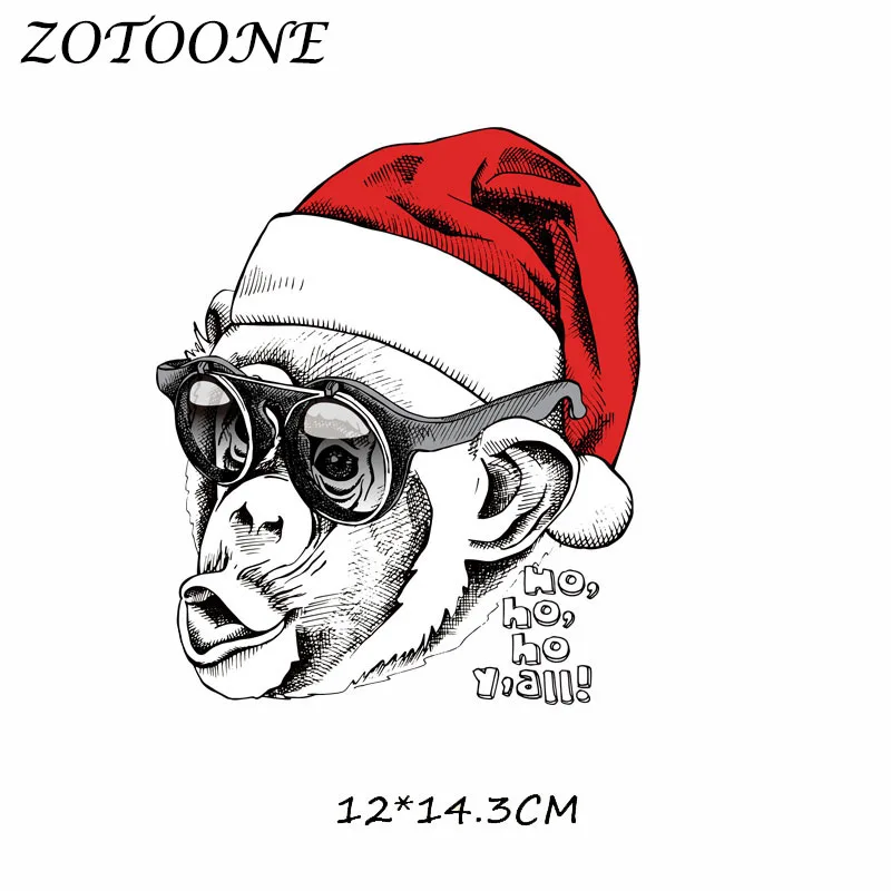 Термоклейкие нашивки ZOTOONE наклейки для одежды рэпера обезьяны аксессуары сделай