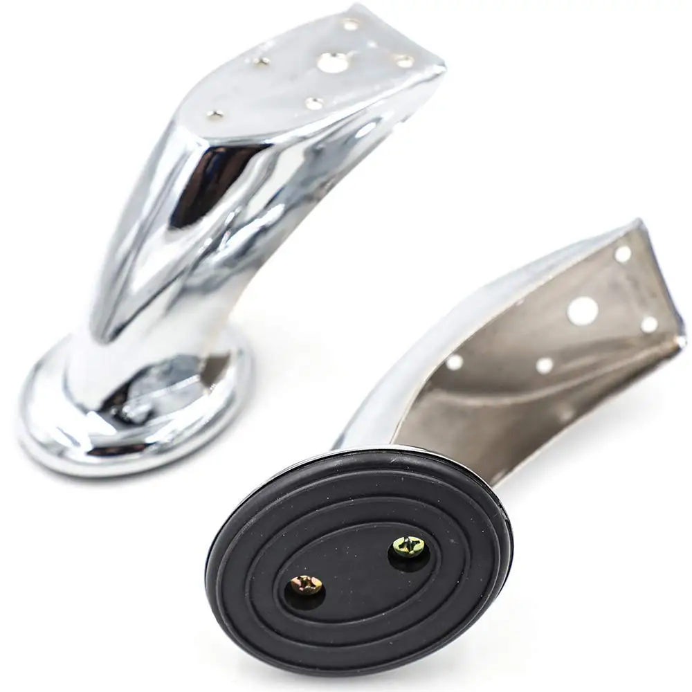 Хромированный металлический диван ноги замена стулья шкаф сильные стула 120 мм 4