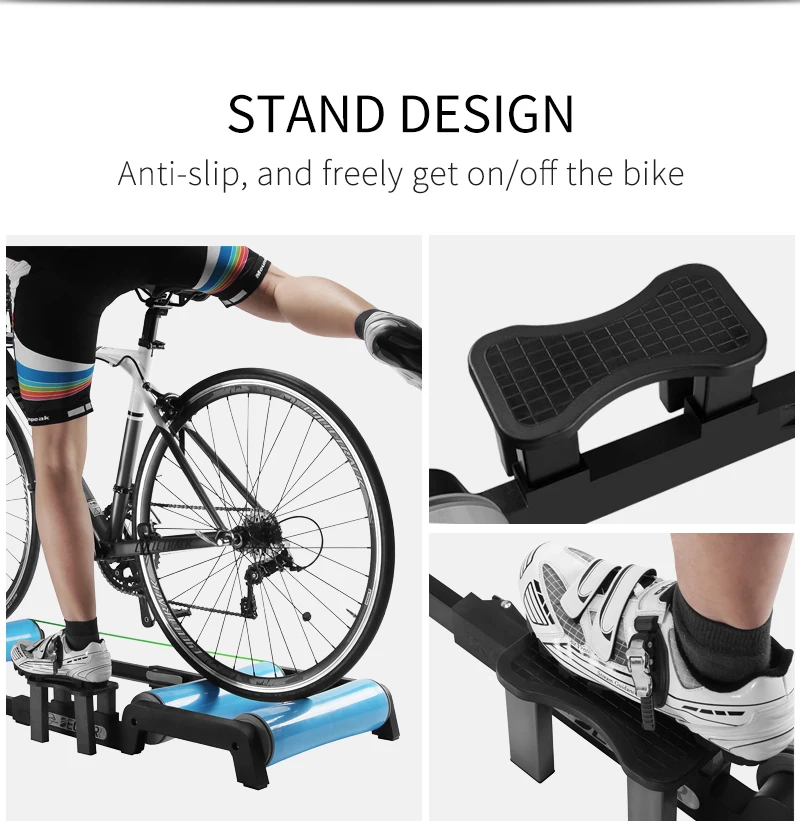 Bike Trainer Rollers Indoor Home Exercise Cycling Training Fitness Bicycle Trainer 24 26 27.5 29"MTB 700C Road Bike Rollers