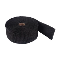 15m performance exhaust heat wrap manifold downpipe 10 cable ties pipe one roll rated to constant 1022 degree fahrenheit