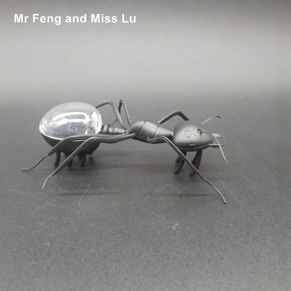 Забавный гаджет солнечная энергия муравьиные игрушки детские насекомые