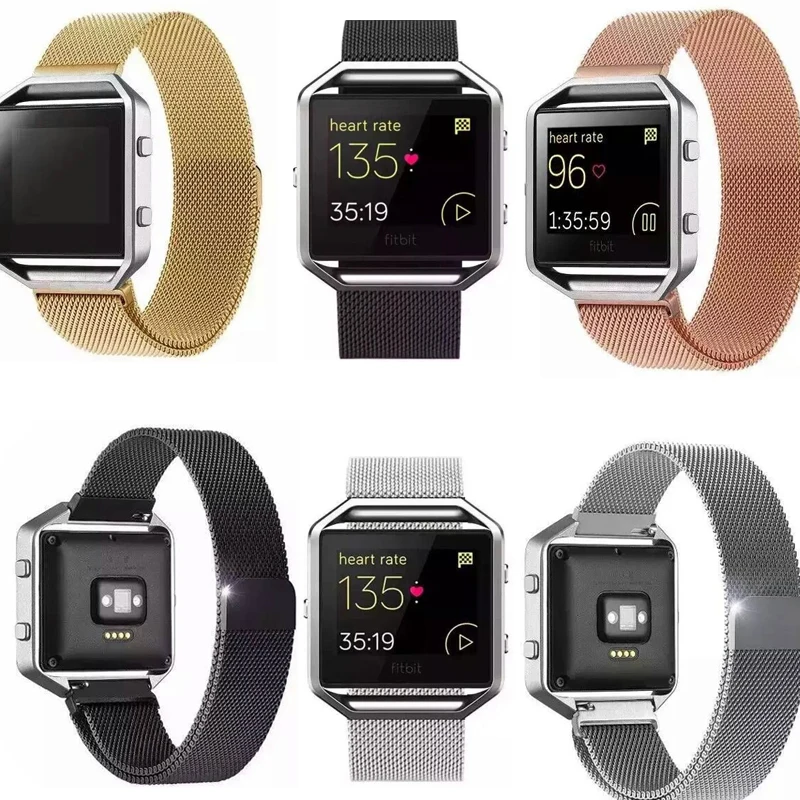 YIFALIAN браслет с рамкой для Fitbit Blaze band фитнес трекер Смарт часы|watch band|milanese looploop watch |