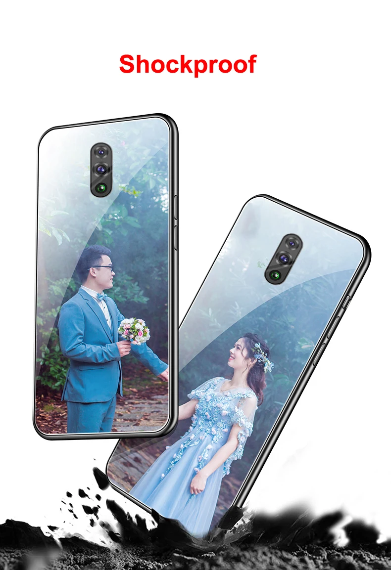 DIY закаленное Стекло чехол для OPPO Рино 5G 10X Realme Ace 3 Pro X2 X Lite K3 F11 Pro K1 R15X A77 F9 A73 F5 A3 A83 A1 аудиокассеты