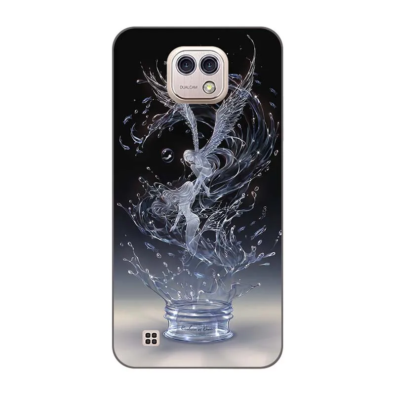 A01 Модный мягкий силиконовый чехол для LG X Cam K580 K 580 K580DS 5," чехол с принтом розовый волк милый чехол с рисунком задняя крышка для телефона - Цвет: A01