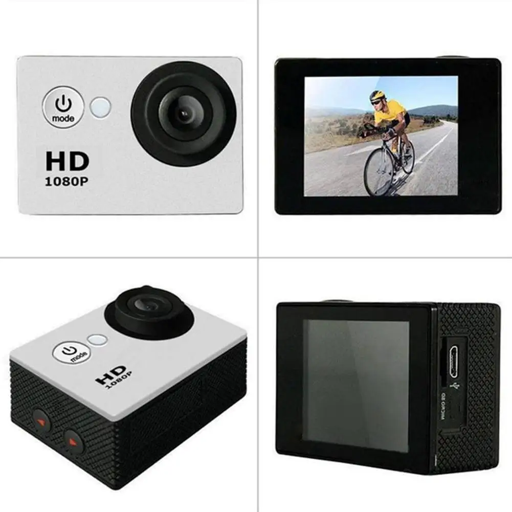 CUJMH велосипедная камера для плавания и серфинга HD 2 go Full HD 1080P Экшн-камера C10 pro 30M Водонепроницаемая уличная камера s мини видеокамера