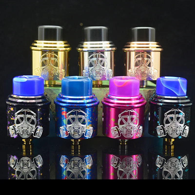 100% оригинал Apocalypse GEN 2 RDA с покрытием из красного золота диаметр 24 мм одной стороны