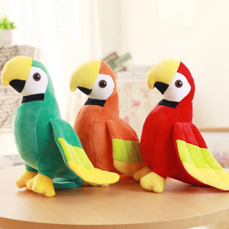 Soft Kawaii Parrot Dolls For Children Girls Baby Birthday Gift