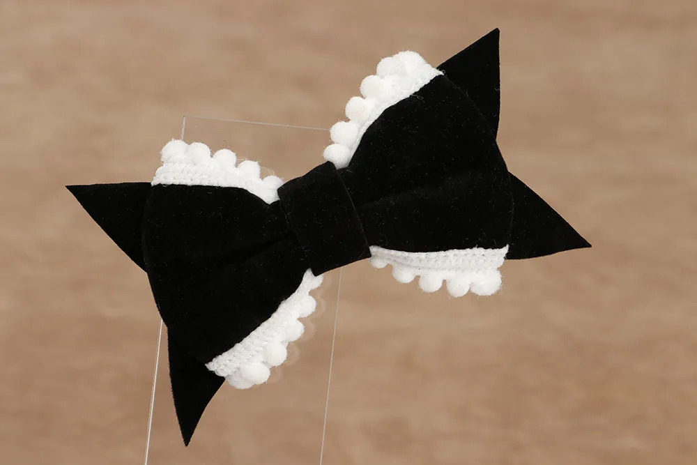 Black Hair Clips Новое поступление, Детские нейлоновые повязки для волос, для новорожденных, Детские волосы для девочек, банты, заколки для волос ручной работы с бантом, головные уборы, аксессуары для волос - Цвет: Black Hair Clips