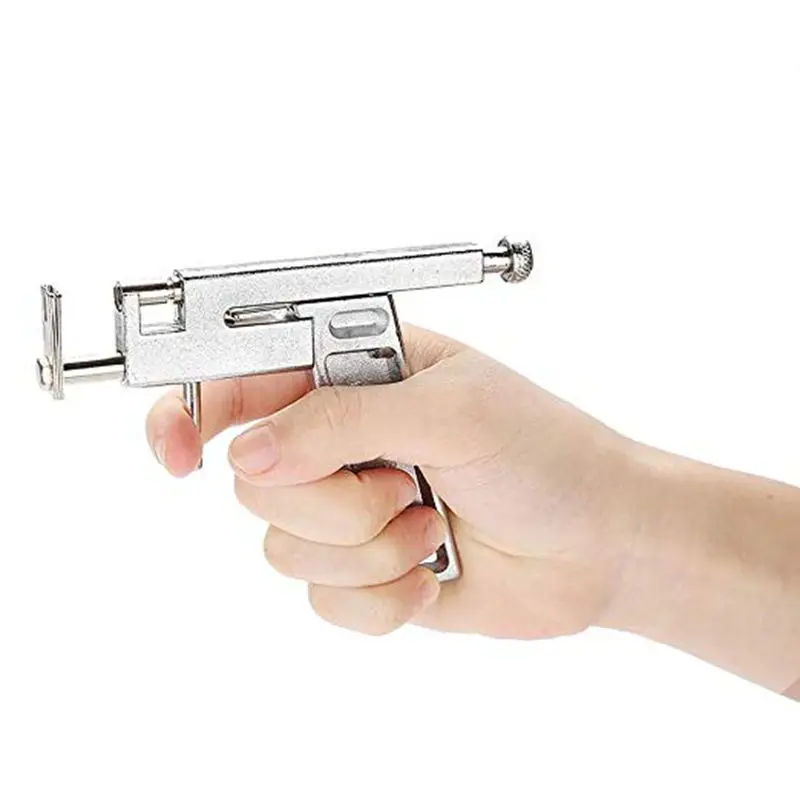 Стерильные одноразовые безопасность Пронзительный Gun Единица Инструмент с алкоголем площадку Asepsis Пирс комплект для поставка пирсинга, комплект для пирсинга
