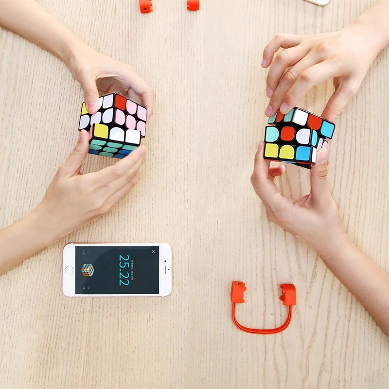Youpin Giiker super smart cube App remote comntrol профессиональный магический куб пазлы красочные