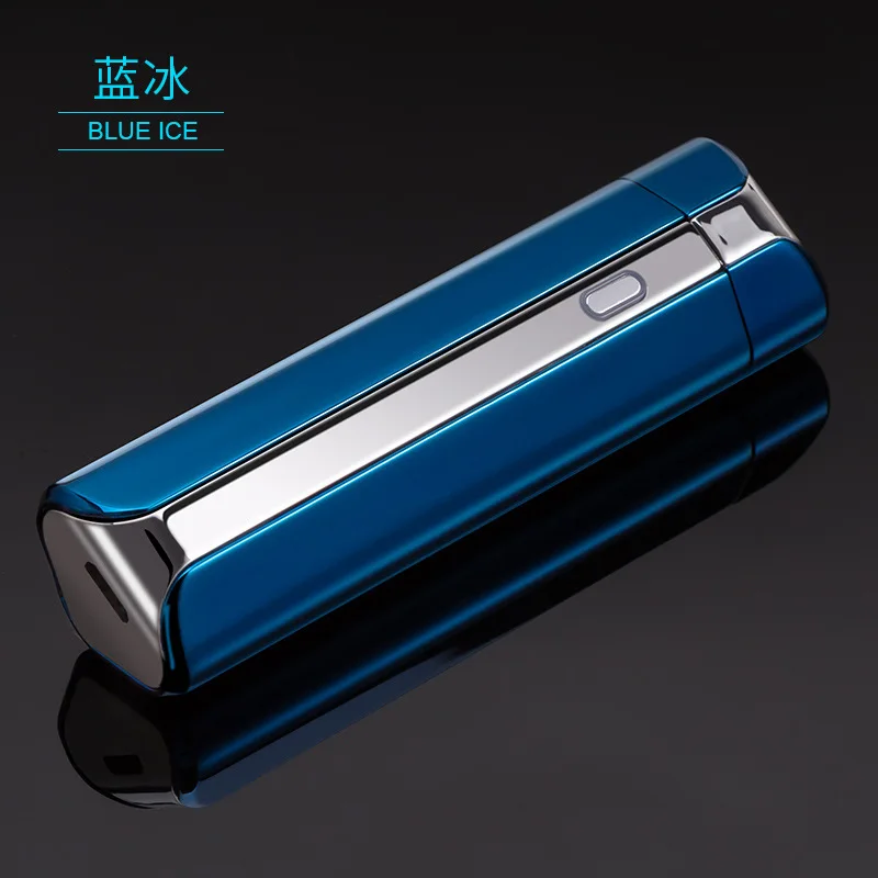 Двухдуговая импульсная Крестовая зажигалка USB электрическая двухдуговая