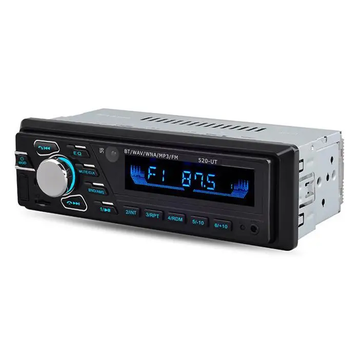 12 В стерео автомобильный mp3-плеер OLED Bluetooth FM радио громкой связи TF AUX передатчик