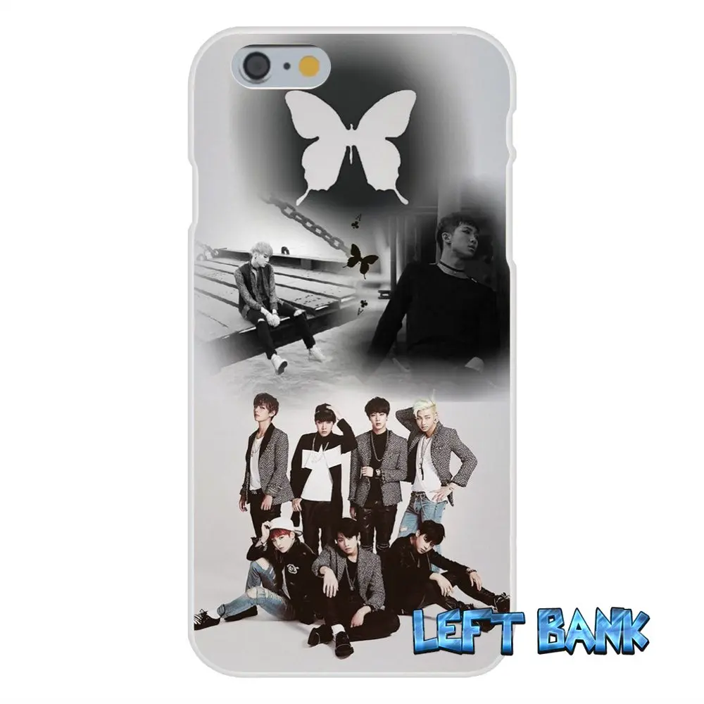 Bangtan Обувь для мальчиков BTS fashion group Тонкий силиконовый чехол телефона Для Сяо Mi