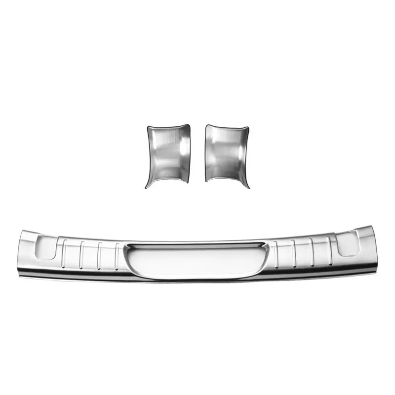 C-a Full Set SHINEKA для Jeep Cherokee, Автомобильный интерьер, багажник, бампер, накладка, угол, порог, защита от потертостей для Jeep Cherokee - Название цвета: C-a Full Set