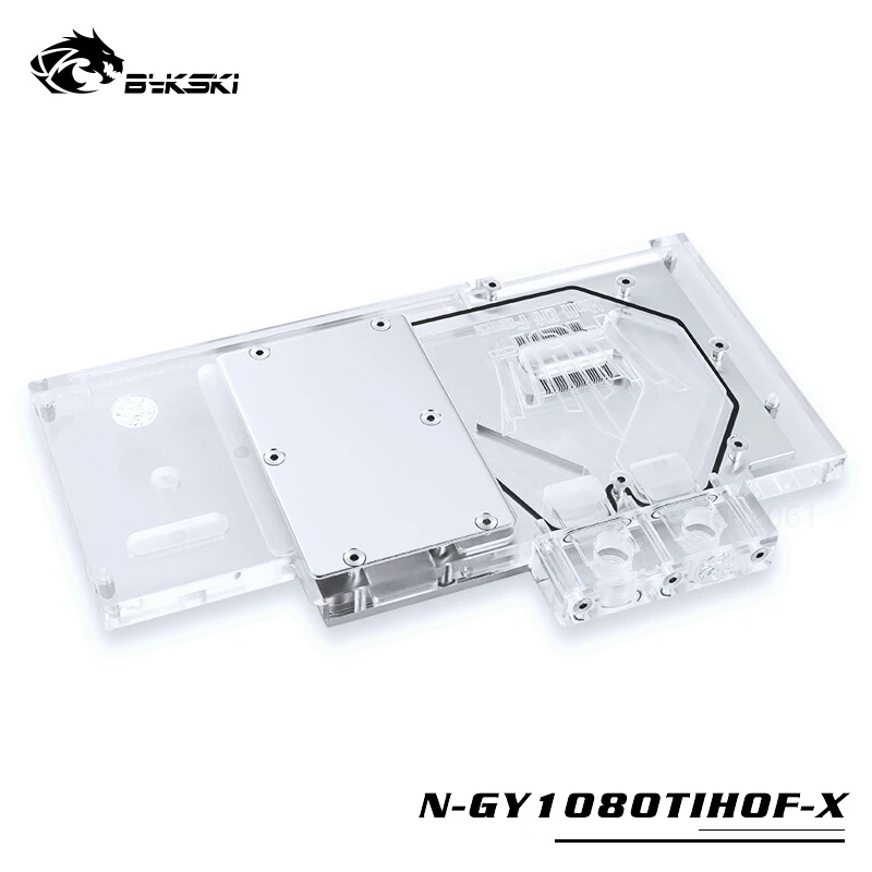 BYKSKI водного блока использовать для GALAX GTX1080TI зал известности/GTX1080TI HOF лимит издание/полное покрытие видеокарты медный блок RGB