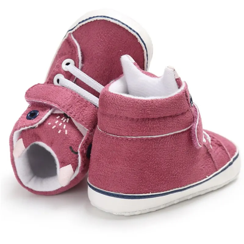 0-18 м Детские кроссовки милый мультфильм лиса Neonata Scarpe малыш Chaussure семья мальчик детские пинетки обуви для малышей Девочка детская обувь