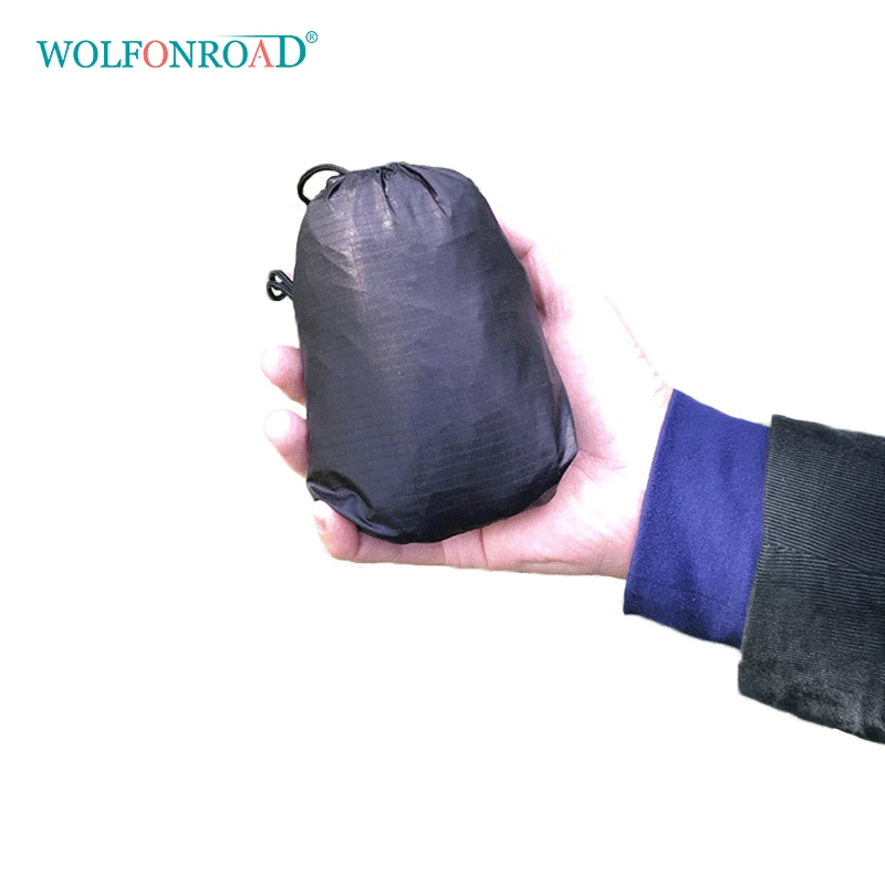 WOLFONROAD походные дождевые штаны Водонепроницаемые дождевые юбки напольный коврик для кемпинга ковер горный грязный фартук пончо сумка чехол L-JY-01