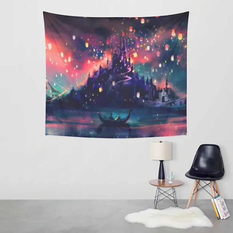 Настенный Гобелен Аврора украшения бросок Бохо домашний Декор открытый коврик