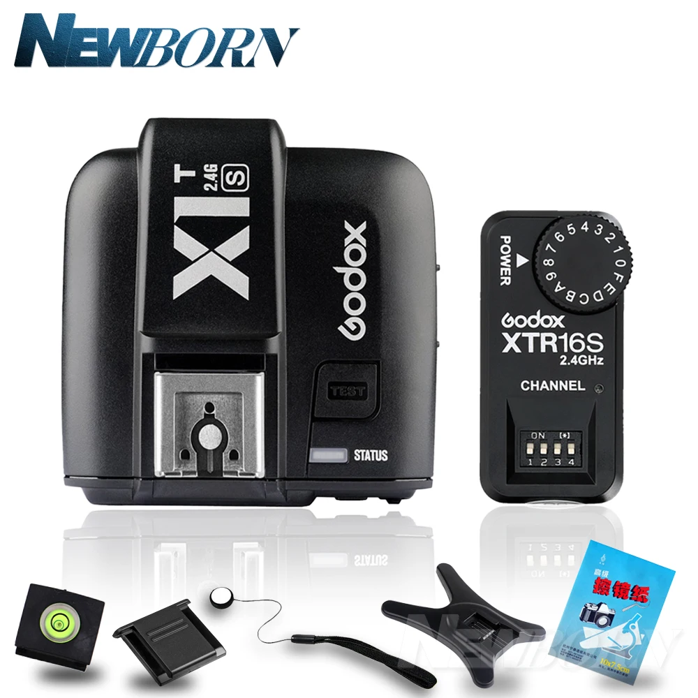 Godox X1T S TTL 2 4G беспроводной триггер для Sony + XTR 16S приемник вспышки V850/V860C/V850II V860IIC/F V860N
