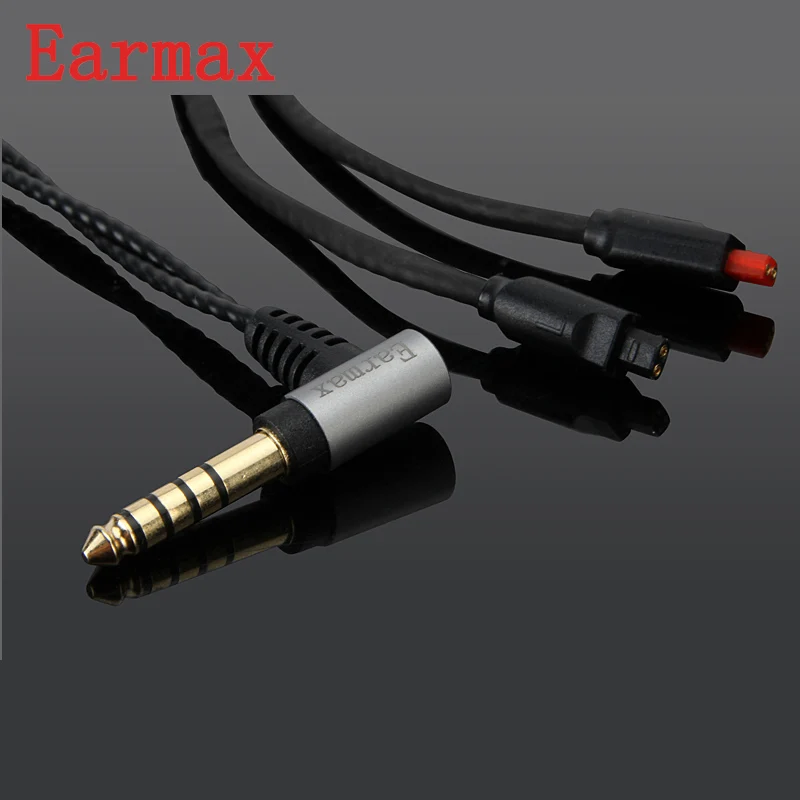 Earmax замена кабеля для Sennheiser-HD25 HD25-1 HD25-1 II HD25-C HD25-13 HD 25 наушников аудио кабель с 6,3 штепсельной вилки