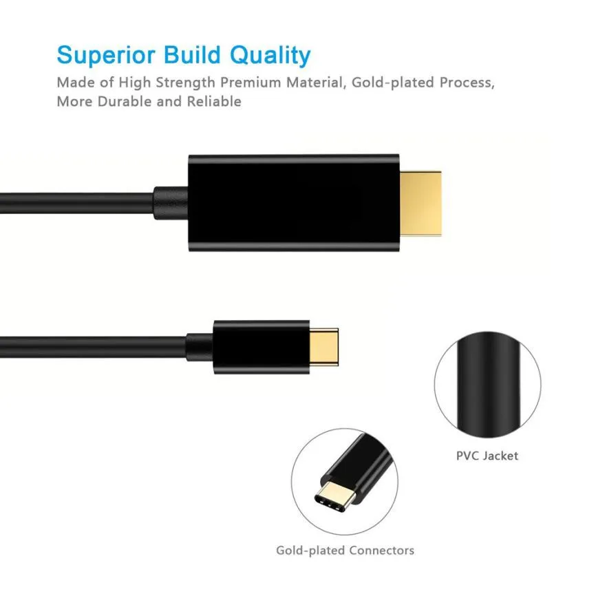 Адаптер для зеркального отображения типа C-HDMI 4K адаптер Lightning Samsung | Электроника