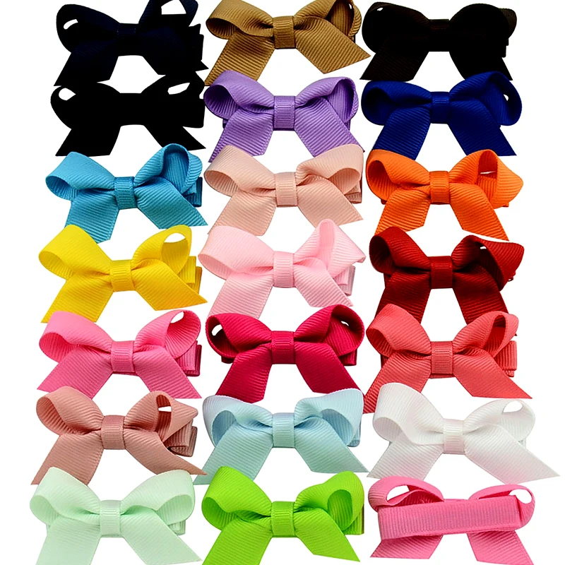 10 шт. заколки для волос с бантом девочек 2 дюймов|hair clip kids|bow barretteribbon bow |