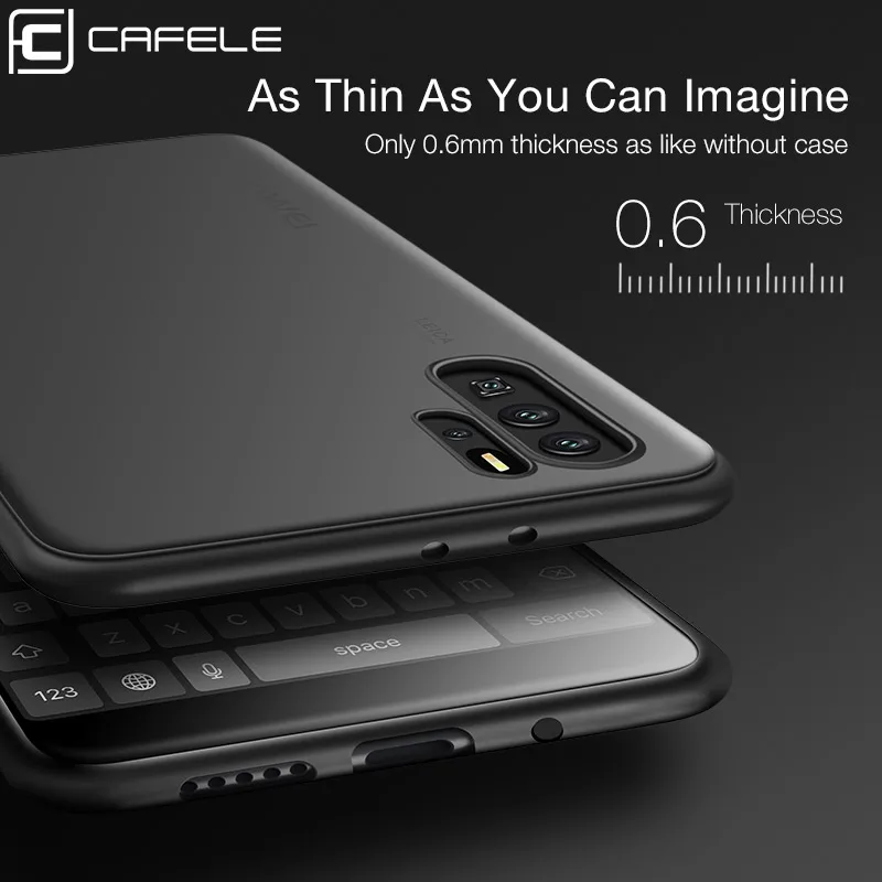 Мягкий ТПУ чехол CAFELE для huawei P30 pro силиконовый телефона роскошный Ультратонкий