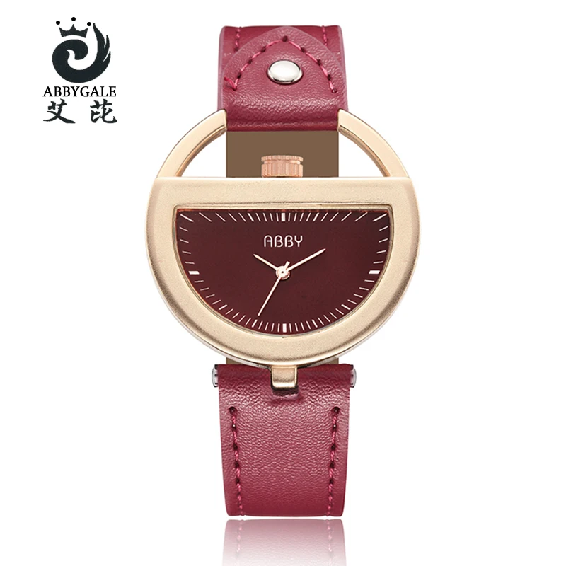 Новые модные креативные часы для женщин и мужчин кварцевые relogio feminino ABBYGALE