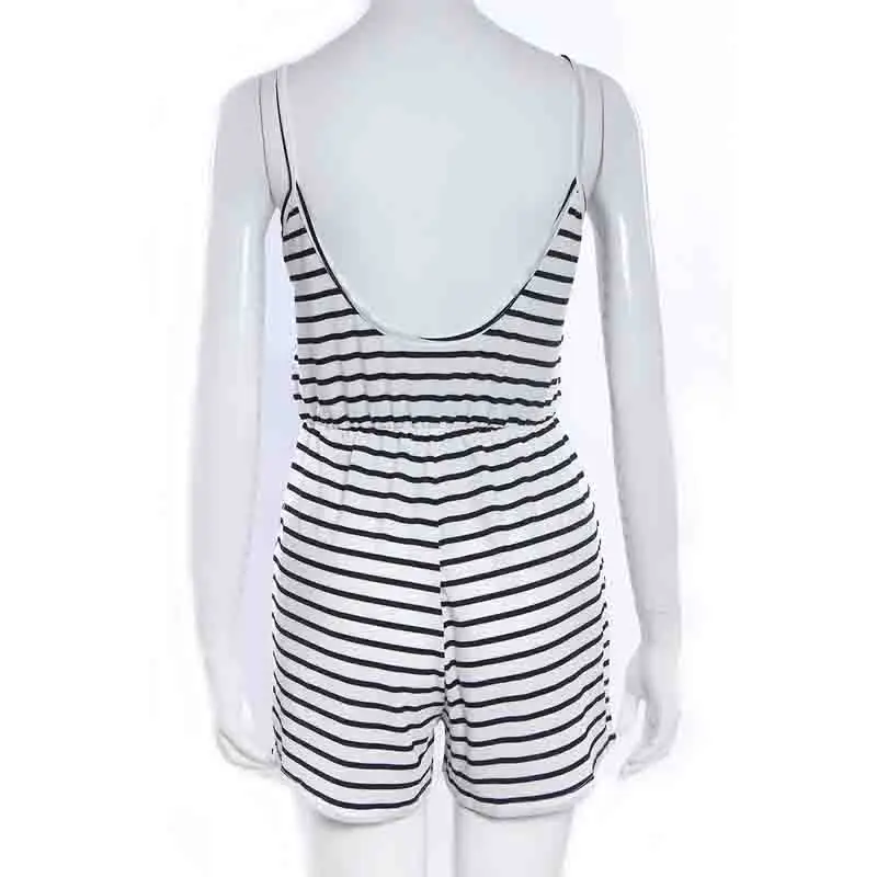 2017 новые модные летние женские повседневные полосатые слинг Тонкий сиамские