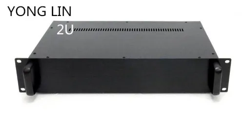 1 шт. шасси для HTPC 2U 19 дюймов Чехол Коробка Переключения данных мощность связи