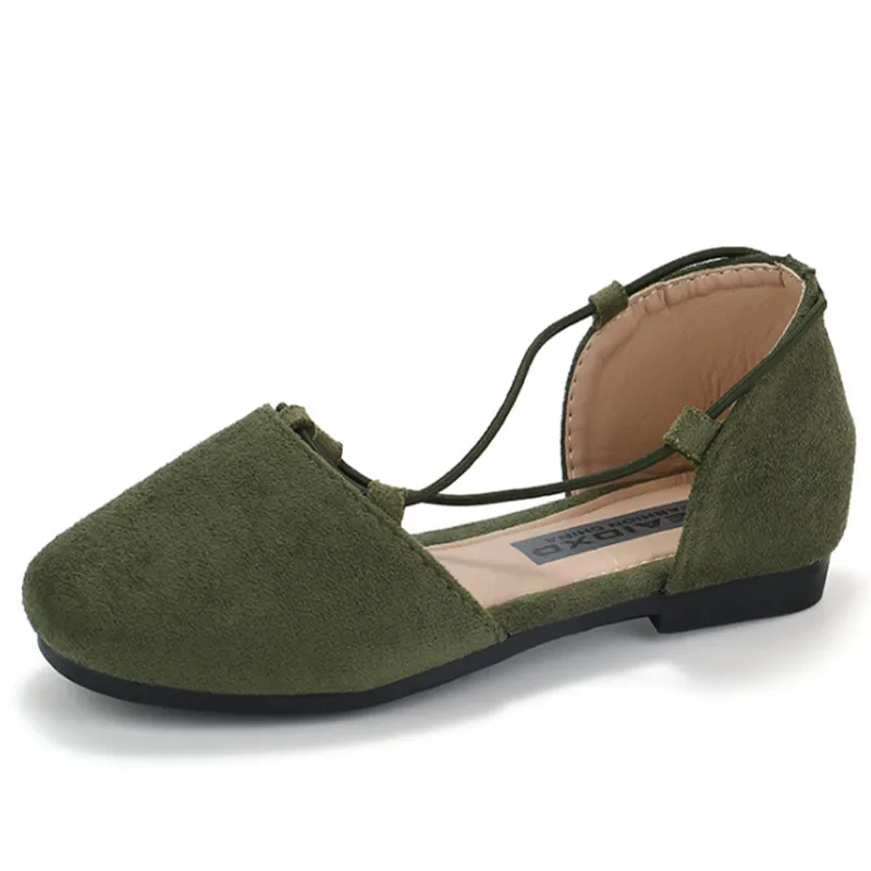 Xinfstreet Fashion Kids Girls Shoes Solid Children Dance Princess Soft Casual School Size 26-36 | Детская одежда и обувь